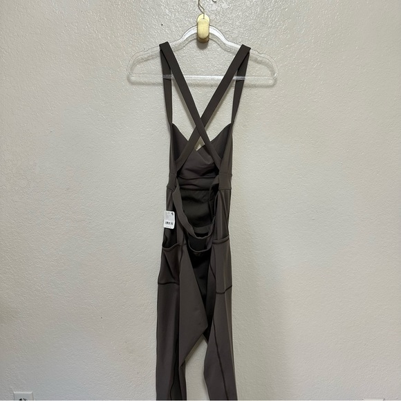 NEW free people movement My High Onesie brown jumpsuit size L - Picture 5 of 14